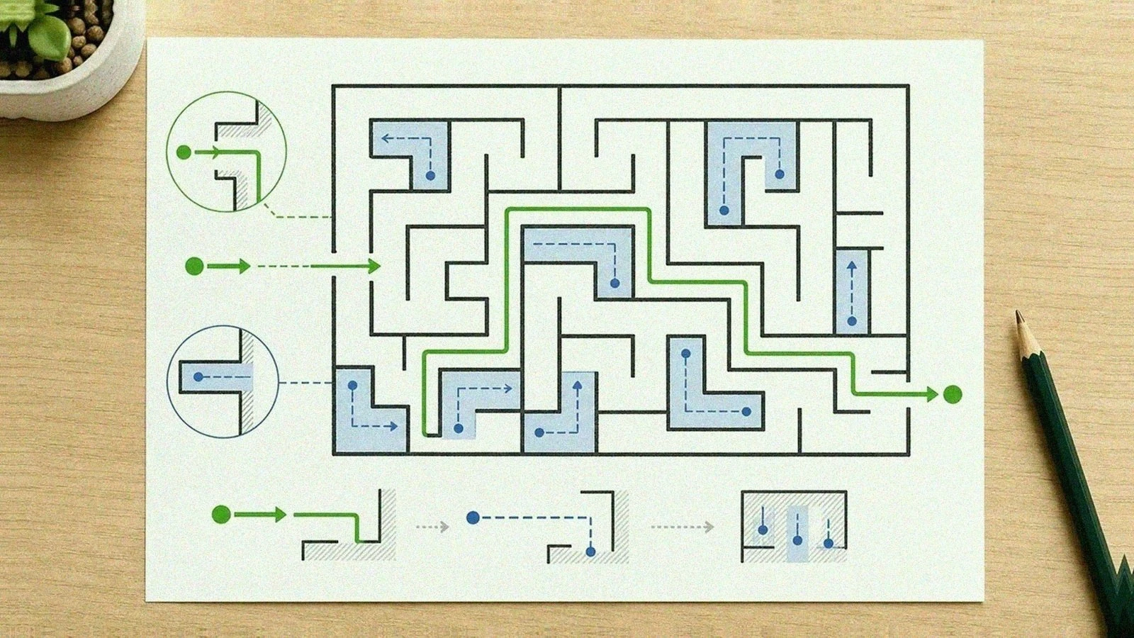 how to solve a maze: practical methods for paper, walking, and code ...